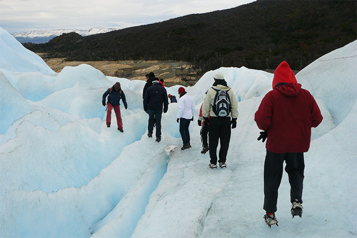 caminata glaciar perito moreno