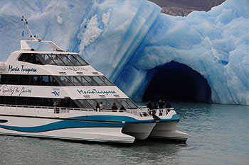 Cruceros Mapatag en los glaciares